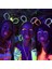 Karanlıkta Parlayan Fosforlu Glow Taç Fosforlu Renkli Taç 6 Adet 1