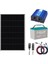 Mini Bağ Evi Solar Paketi 1200W İnverter 250W Güneş Paneli 2 x 100Ah Jel Akü 1