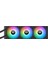 360MM LA360-S LCD CL-W462-PL12SW-A AM5-1851P Argb LED Göstergeli Sıvı Soğutmalı Işlemci Fanı 4