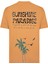 Erkek Taba Baskılı Pamuklu Tişört - Sunshine Paradise 3