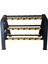 18’li Profesyonel 3 Katlı Çelik Dumbell Sehpası – Sağlam & Kaymaz Dumbell Rack 2