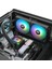 240MM LA240 CL-W457-PL12SW-A AM5-1851P Rgb Sıvı Soğutmalı Işlemci Fanı 5