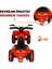Renkli LED Işıklı Müzikli Akülü Atv Çocuk Motoru – Kırmızı 3