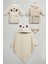 My Baby Kumsal % 100 Pamuk 0 - 24 Ay Bornoz Seti Sevimli Ayı Desen Kutu İçerisinde 30030 1