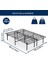 Smart Base Çift Kişilik Katlanır Metal Karyola 5