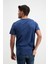 Lacivert Erkek Basic T-Shirt 4
