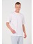 Erkek %100 Pamuk Oversize Tişört Basic Bisiklet Yaka Kısa Kollu T-Shirt 2