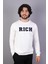 Rich Erkek Baskılı Sweatshirt 1