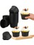 Cupcake/muffin /suffle Kek Kapsülü Siyah 50 Li 1