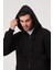 Unisex Fermuarlı Kanguru Cep 3 Iplik Sweatshirt Içi Polar 5