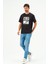 Erkek Oversize Pamuk Tişört T-Shirt 3