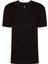 Erkek %100 Pamuk Kısa Kollu Siyah T-Shirt V Yaka Basic Erkek Tişört 4