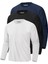 Erkek 3'lü Paket Basic Uzun Kollu Tişört Sporcu Body T-Shirt 1