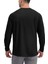 Erkek Siyah Basic Uzun Kollu Tişört Sporcu Body T-Shirt 2
