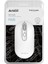 FG20 Nano Alıcı Kablosuz Optik 2000DPI Enerji Korumalı Kompakt Mouse - Beyaz 4