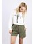 Rich Kadın Cepli Örme Şort 2