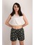 Kadın Desenli Kısa Şort 1