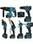Akülü Süper 6lı Set Makina 88VF 5AH 125MM Avuç Taşlama, Sds Plus Kırıcı Delic, Somun Sıkma Sökme, Vidalama Matkap, Budama Testere, Budama Makası EEA397 1