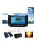 50'li Paket Güneş Paneli Akü Şarj Kontrol Cihazı 10 AMPER-12V 24V 1