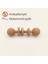 Ahşap Montessori Halkalı Çıngırak | El Yapımı, Güvenli ve Eğitici Bebek Oyuncağı | Bilişsel ve Duyusal Gelişimi Destekleyen Montessori Ahşap Oyuncak | El Yapımı, Güvenli ve Eğitici Bebek Oyuncağı 4