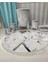 Multi kaymaz Taban 3lü Banyo Paspas Takımı 641-00 2