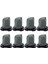 8pcs Vakum Filtre Köpekbalıkları Için Set CH701 Vakum Süpürge Filtre Yedek Parçaları CH701 Aksesuarlar (Yurt Dışından) 1