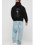Blue Lagoon Kokteyl Arka Baskılı Hoodie Oversize Kapüşonlu Sweatshirt Erkek Kadın 4