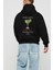 Margarita Kokteyl Arka Baskılı Hoodie Oversize Kapüşonlu Sweatshirt Erkek Kadın 3