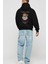 Cappuccino Kokteyl Arka Baskılı Hoodie Oversize Kapüşonlu Sweatshirt Erkek Kadın 4
