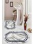 Multi kaymaz Taban oval Banyo Paspas Takım BB-110 1