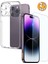 iPhone 14 Pro Şeffaf Kılıf + Cam Ekran Koruyucu Seti 1
