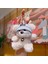 Peluş Bebek Aşk Düğmesi Çanta Kolye Sevimli Biblolar Bebek Çekicilik Küçük Kolye Anahtarlık (Yurt Dışından) 1