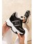F50 Nightestep Siyah 10 cm Yüksek Topuk Kadın Sneaker 1
