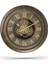 Mark Premium Serisi Antik Eskitme Kadranlı Döner Çarklı 60 Santimetre Ev ve Ofis Duvar Saati, Roma Rakamlı, Gold 1