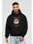 Cappuccino Kokteyl Ön Baskılı Hoodie Oversize Kapüşonlu Sweatshirt Erkek Kadın 1