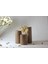 3'lü Tealight Mumluk Seti (Ahşap Kaplama) 1