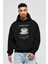 Espresso Kokteyl Ön Baskılı Hoodie Oversize Kapüşonlu Sweatshirt Erkek Kadın 1