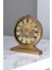 Mark Premium Serisi Modern Kadranlı Döner Çarklı 32X28 cm Ev ve Ofis Masa ve Duvar Saati Roma Rakamlı Harita Baskılı Gold 3