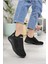 Ferrosa 041 Ortopedik Triko Siyah Rahat Unisex Spor Ayakkabı 1
