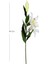 Yapay Çiçek Lilyum Beyaz-Sarı 90 Cm. 2