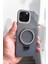 IPhone 13-14 Uyumlu Kılıf Simli Standlı Tasarım Premium Kapak 4
