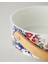 Garden Serenity Stoneware Sunumluk 17X7 cm Beyaz - Lacivert 3