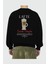 Latte Arka Baskılı Oversize Sweatshirt Erkek Kadın Unisex 2