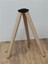 Ham (Boyasız) Konik 30 cm Ahşap Mobilya Ayağı – 3’lü (Koltuk, Puf, Berjer, Sehpa, Tv Ünitesi Için – Bağlantı Aparatı Dahil) 4