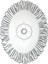 33 cm Oval Ayaklı Cam Meyvelik Sunum Kasesi Vega Desenli 2