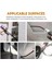 Dyson V7 V8 V10 V11 V15 V15 Vakum Crevice Fırça Kiti Temizleyici Düz Fırça Başı U-Şekilli Fırça ile (Yurt Dışından) 3