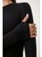 Kadın Bisiklet Yaka Parmak Geçmeli Modal Kumaş Pamuklu Soft Touch Bluz BLZ2000-9 3