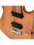 FTS300A Mat Koyu Kahve Okoume Ağacı Hh Aktif Perdesiz Elektro Gitar 5