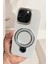 IPhone 16 Pro Max Uyumlu Kılıf Simli Standlı Tasarım Premium Kapak 3