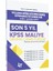 Son 5 Yıl Kpss Maliye Çıkmış Sorular 1